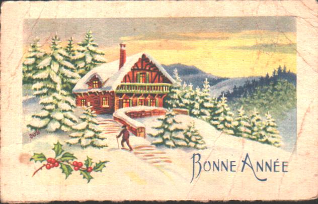 Cartes postales anciennes > CARTES POSTALES > carte postale ancienne > cartes-postales-ancienne.com Nouvelle annee Bonne annee
