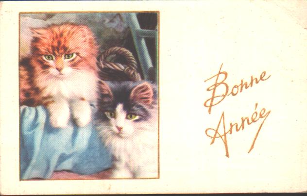 Cartes postales anciennes > CARTES POSTALES > carte postale ancienne > cartes-postales-ancienne.com Nouvelle annee Bonne annee