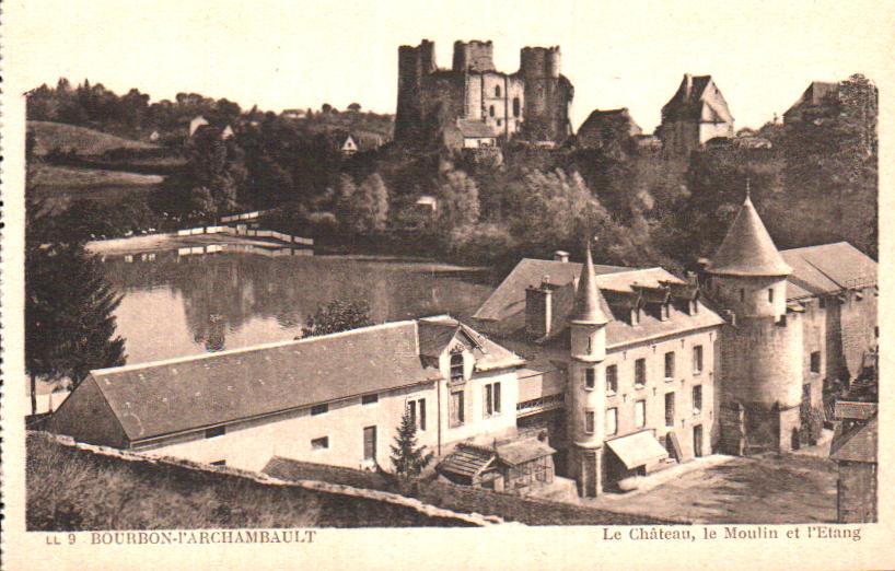 Cartes postales anciennes > CARTES POSTALES > carte postale ancienne > cartes-postales-ancienne.com Auvergne rhone alpes Allier