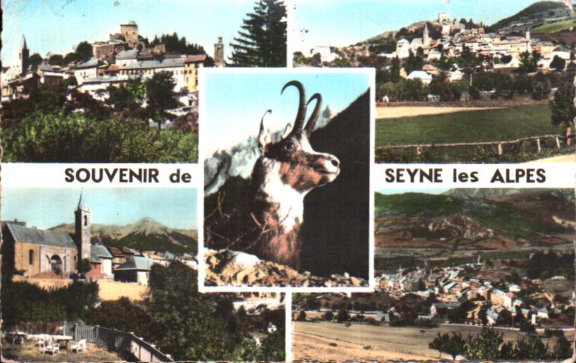 Cartes postales anciennes > CARTES POSTALES > carte postale ancienne > cartes-postales-ancienne.com Alpes de haute provence  Seyne