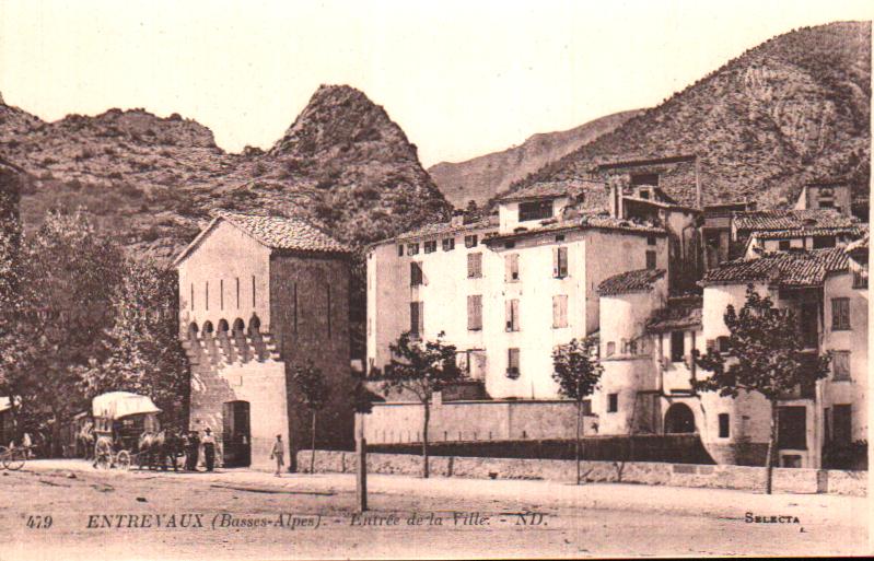 Cartes postales anciennes > CARTES POSTALES > carte postale ancienne > cartes-postales-ancienne.com Alpes de haute provence  Entrevaux