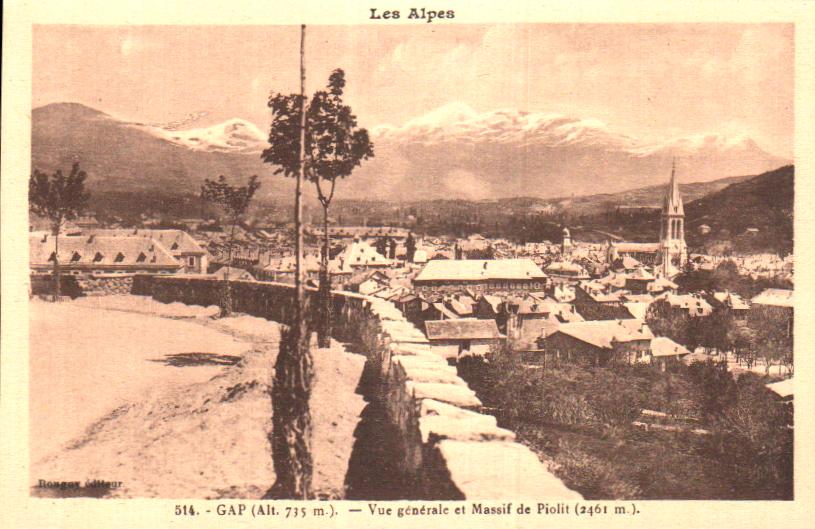 Cartes postales anciennes > CARTES POSTALES > carte postale ancienne > cartes-postales-ancienne.com Provence alpes cote d'azur Hautes alpes Gap