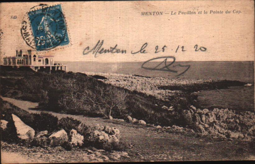 Cartes postales anciennes > CARTES POSTALES > carte postale ancienne > cartes-postales-ancienne.com Provence alpes cote d'azur Alpes maritimes Menton