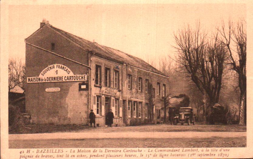 Cartes postales anciennes > CARTES POSTALES > carte postale ancienne > cartes-postales-ancienne.com Grand est Ardennes Bazeilles