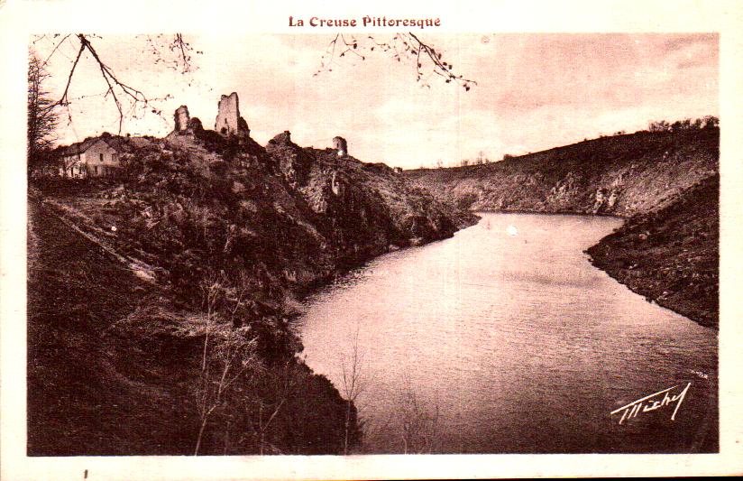 Cartes postales anciennes > CARTES POSTALES > carte postale ancienne > cartes-postales-ancienne.com Nouvelle aquitaine Crozant
