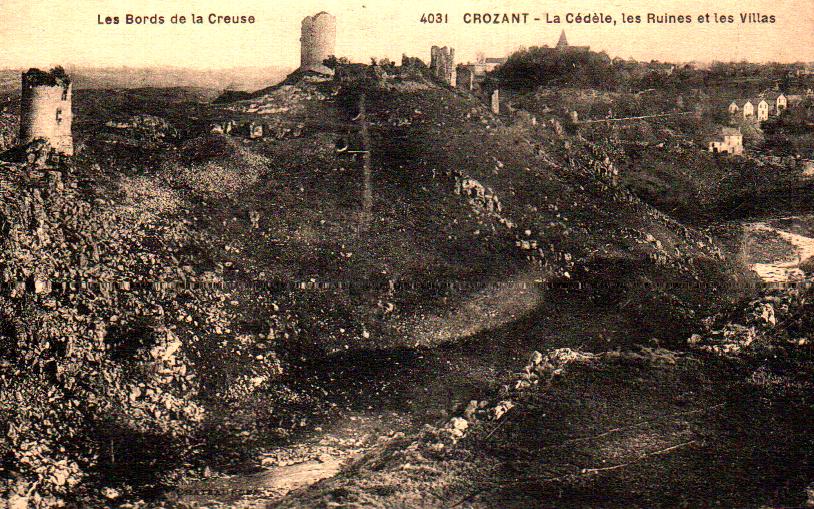 Cartes postales anciennes > CARTES POSTALES > carte postale ancienne > cartes-postales-ancienne.com Nouvelle aquitaine Crozant