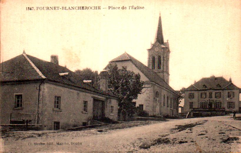 Cartes postales anciennes > CARTES POSTALES > carte postale ancienne > cartes-postales-ancienne.com Bourgogne franche comte Doubs Fournet Blancheroche