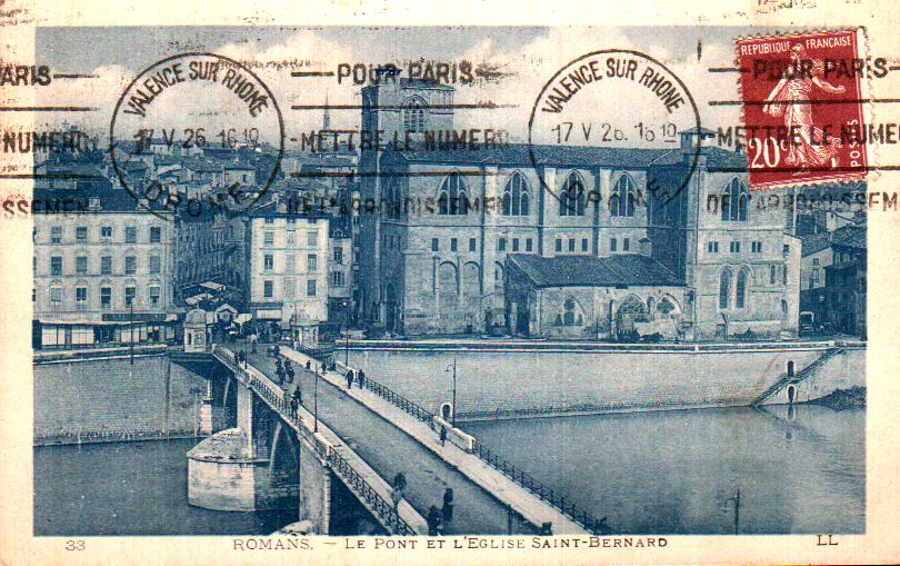Cartes postales anciennes > CARTES POSTALES > carte postale ancienne > cartes-postales-ancienne.com Auvergne rhone alpes Drome Romans Sur Isere