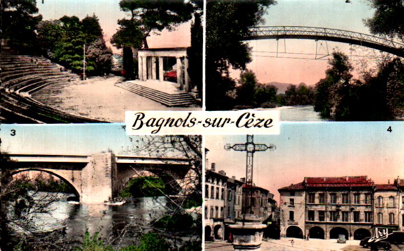 Cartes postales anciennes > CARTES POSTALES > carte postale ancienne > cartes-postales-ancienne.com Gard  Bagnols Sur Ceze