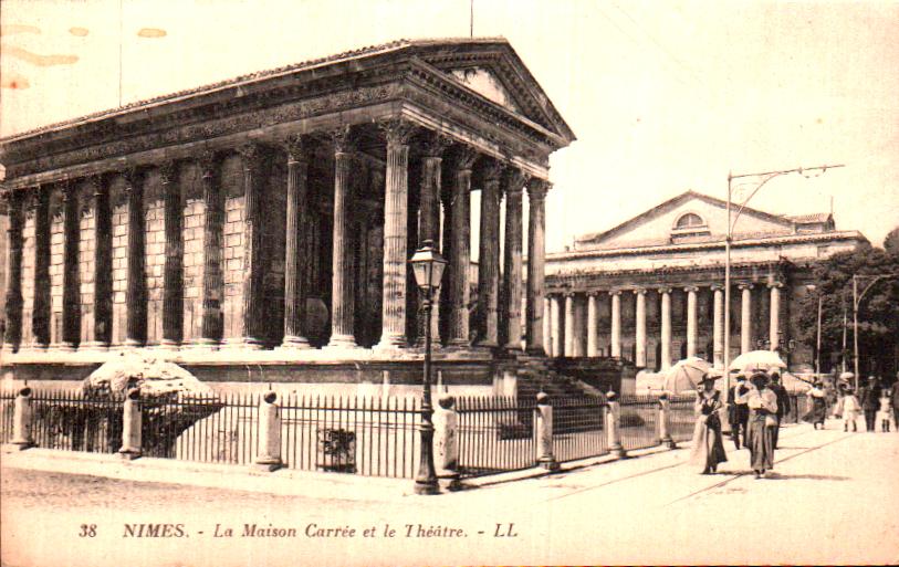Cartes postales anciennes > CARTES POSTALES > carte postale ancienne > cartes-postales-ancienne.com Occitanie Gard Nimes