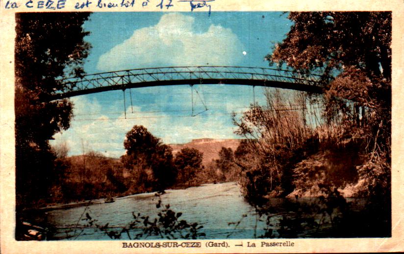 Cartes postales anciennes > CARTES POSTALES > carte postale ancienne > cartes-postales-ancienne.com Occitanie Gard Bagnols Sur Ceze