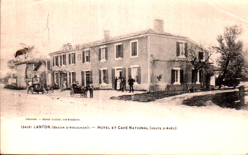 Cartes postales anciennes > CARTES POSTALES > carte postale ancienne > cartes-postales-ancienne.com Nouvelle aquitaine Lanton