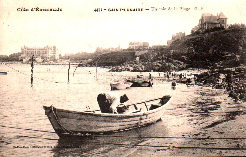 Cartes postales anciennes > CARTES POSTALES > carte postale ancienne > cartes-postales-ancienne.com Bretagne Ille et vilaine Saint Lunaire