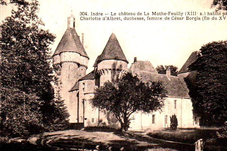 Cartes postales anciennes > CARTES POSTALES > carte postale ancienne > cartes-postales-ancienne.com Centre val de loire  La Motte Feuilly