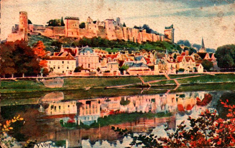 Cartes postales anciennes > CARTES POSTALES > carte postale ancienne > cartes-postales-ancienne.com Centre val de loire  Indre et loire Chinon
