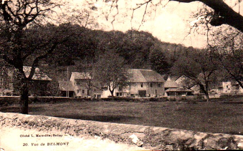 Cartes postales anciennes > CARTES POSTALES > carte postale ancienne > cartes-postales-ancienne.com Auvergne rhone alpes Isere Belmont