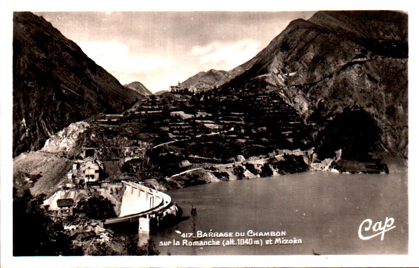Cartes postales anciennes > CARTES POSTALES > carte postale ancienne > cartes-postales-ancienne.com Auvergne rhone alpes Isere Mizoen