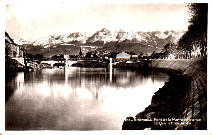 Cartes postales anciennes > CARTES POSTALES > carte postale ancienne > cartes-postales-ancienne.com Auvergne rhone alpes Isere Grenoble