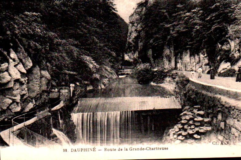 Cartes postales anciennes > CARTES POSTALES > carte postale ancienne > cartes-postales-ancienne.com Auvergne rhone alpes Isere Saint Pierre De Chartreuse