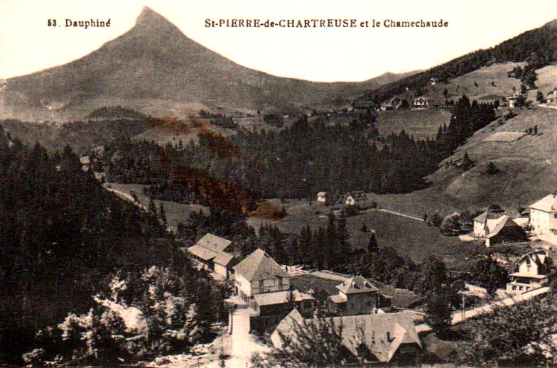 Cartes postales anciennes > CARTES POSTALES > carte postale ancienne > cartes-postales-ancienne.com Auvergne rhone alpes Isere Saint Pierre De Chartreuse