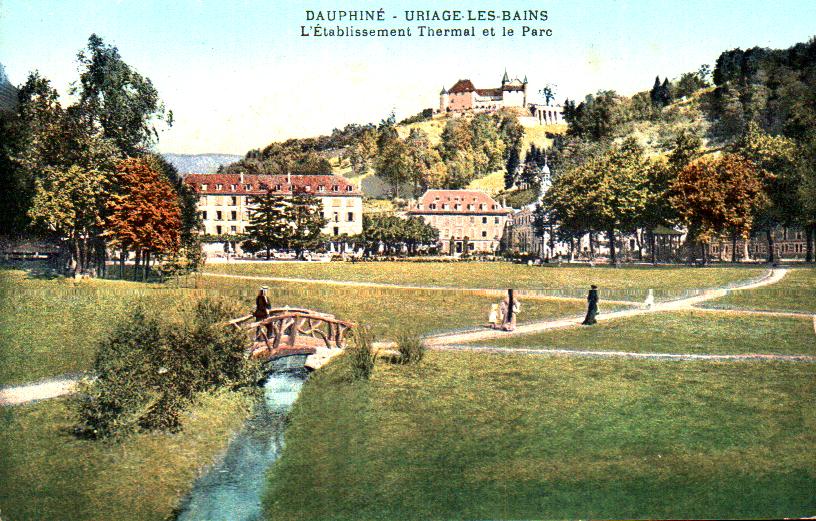 Cartes postales anciennes > CARTES POSTALES > carte postale ancienne > cartes-postales-ancienne.com Auvergne rhone alpes Isere Saint Martin D Uriage