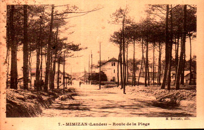 Cartes postales anciennes > CARTES POSTALES > carte postale ancienne > cartes-postales-ancienne.com Nouvelle aquitaine Mimizan