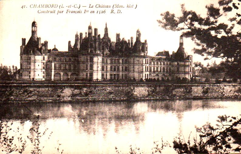 Cartes postales anciennes > CARTES POSTALES > carte postale ancienne > cartes-postales-ancienne.com Centre val de loire  Loir et cher Chambord