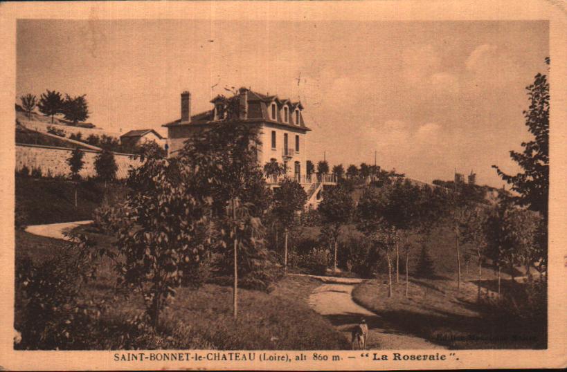 Cartes postales anciennes > CARTES POSTALES > carte postale ancienne > cartes-postales-ancienne.com Loire  Saint Bonnet Le Chateau