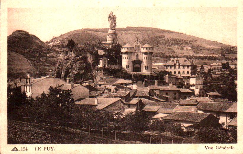 Cartes postales anciennes > CARTES POSTALES > carte postale ancienne > cartes-postales-ancienne.com Auvergne rhone alpes Haute loire Le Puy En Velay