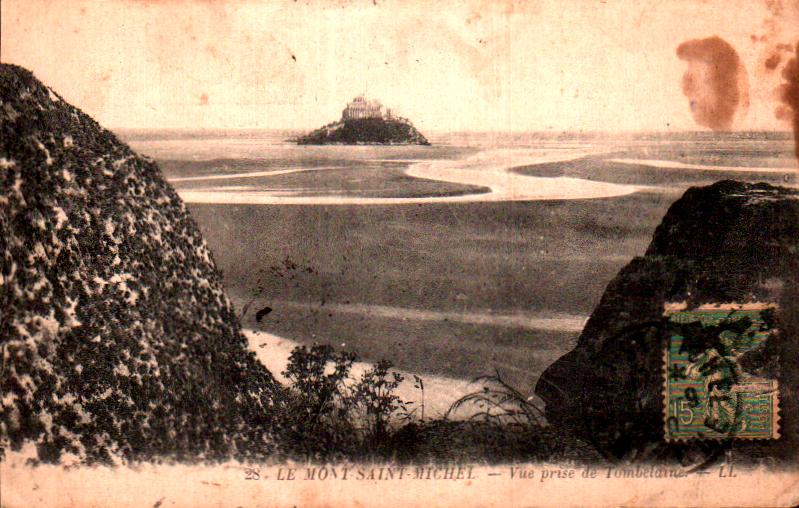 Cartes postales anciennes > CARTES POSTALES > carte postale ancienne > cartes-postales-ancienne.com Normandie Manche Le Mont Saint Michel