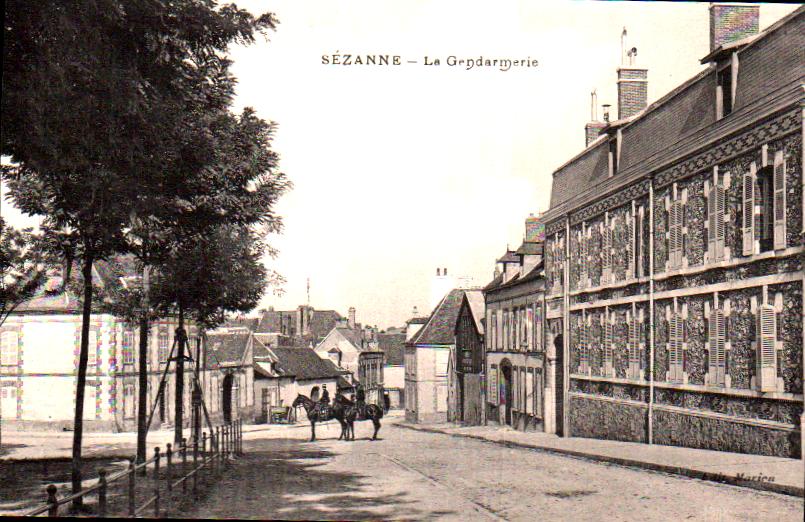 Cartes postales anciennes > CARTES POSTALES > carte postale ancienne > cartes-postales-ancienne.com Grand est Marne Sezanne