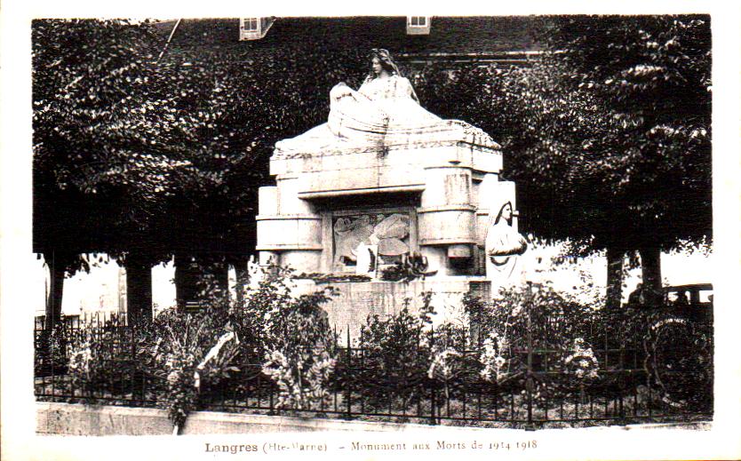 Cartes postales anciennes > CARTES POSTALES > carte postale ancienne > cartes-postales-ancienne.com Grand est Langres