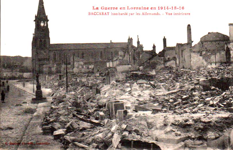 Cartes postales anciennes > CARTES POSTALES > carte postale ancienne > cartes-postales-ancienne.com Grand est Meurthe et moselle Baccarat