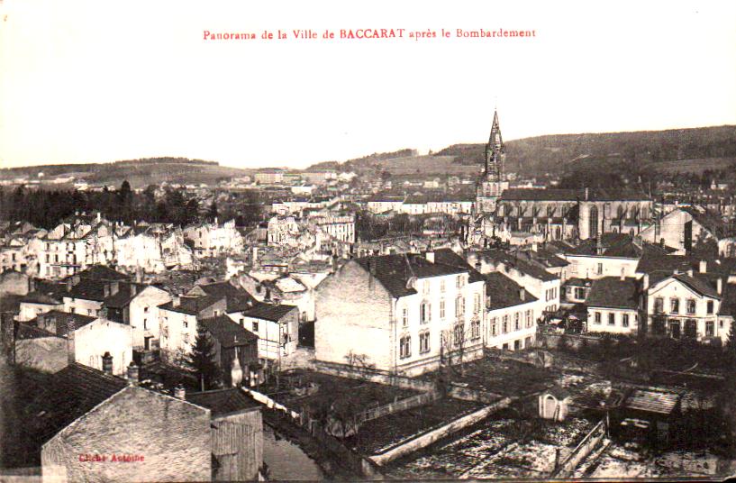 Cartes postales anciennes > CARTES POSTALES > carte postale ancienne > cartes-postales-ancienne.com Grand est Meurthe et moselle Baccarat