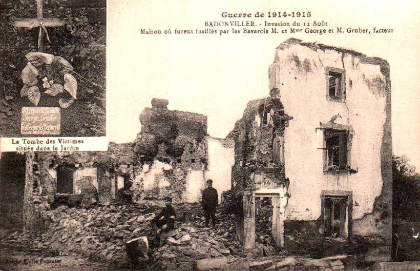 Cartes postales anciennes > CARTES POSTALES > carte postale ancienne > cartes-postales-ancienne.com Grand est Meurthe et moselle Badonviller