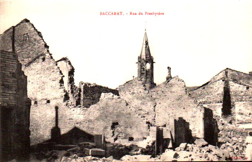 Cartes postales anciennes > CARTES POSTALES > carte postale ancienne > cartes-postales-ancienne.com Grand est Meurthe et moselle Baccarat