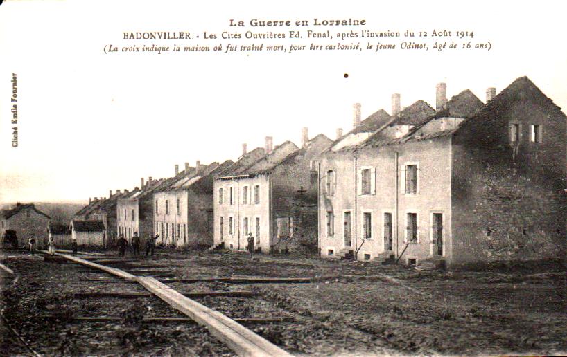 Cartes postales anciennes > CARTES POSTALES > carte postale ancienne > cartes-postales-ancienne.com Grand est Meurthe et moselle Badonviller