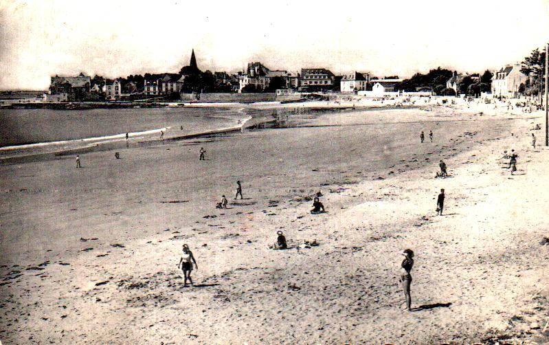 Cartes postales anciennes > CARTES POSTALES > carte postale ancienne > cartes-postales-ancienne.com Bretagne Morbihan Larmor Plage