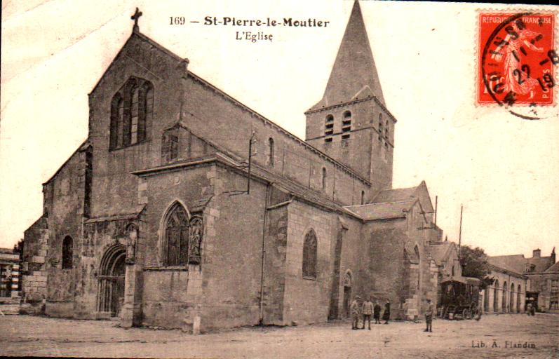 Bourgogne franche comte Nievre Saint Pierre Le Moutier