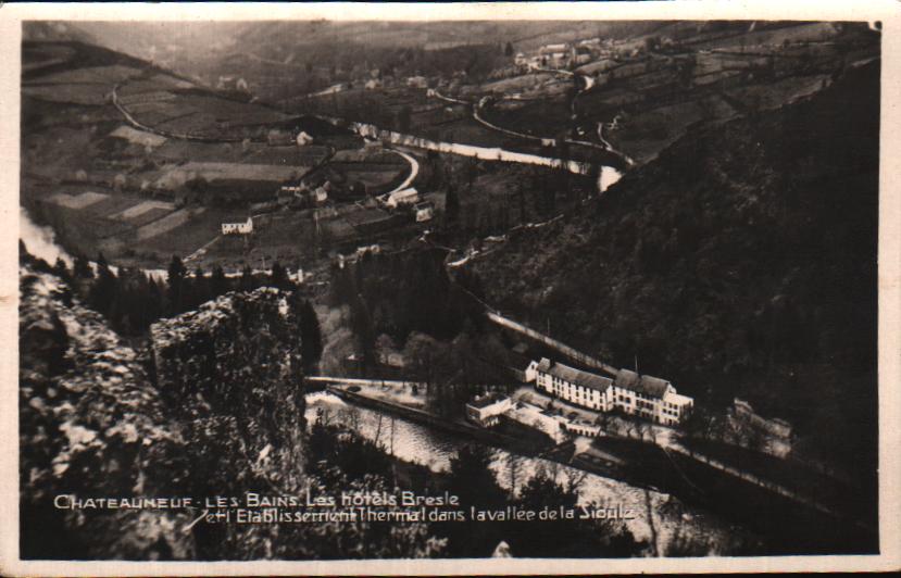 Cartes postales anciennes > CARTES POSTALES > carte postale ancienne > cartes-postales-ancienne.com Puy de dome  Chateauneuf Les Bains