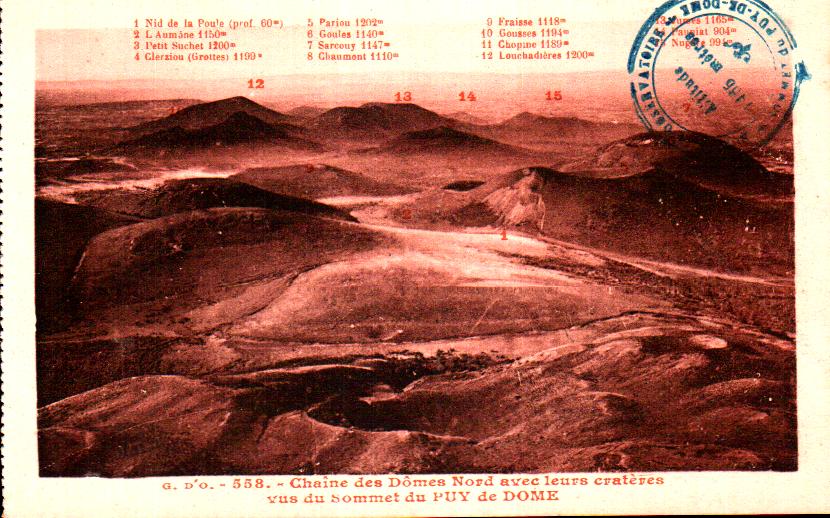 Cartes postales anciennes > CARTES POSTALES > carte postale ancienne > cartes-postales-ancienne.com Auvergne rhone alpes Puy de dome Orcines