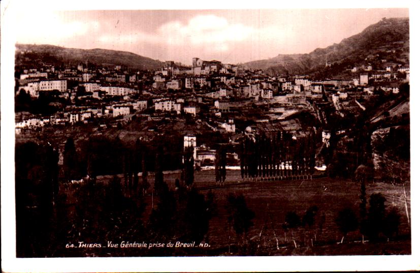 Cartes postales anciennes > CARTES POSTALES > carte postale ancienne > cartes-postales-ancienne.com Auvergne rhone alpes Puy de dome Thiers