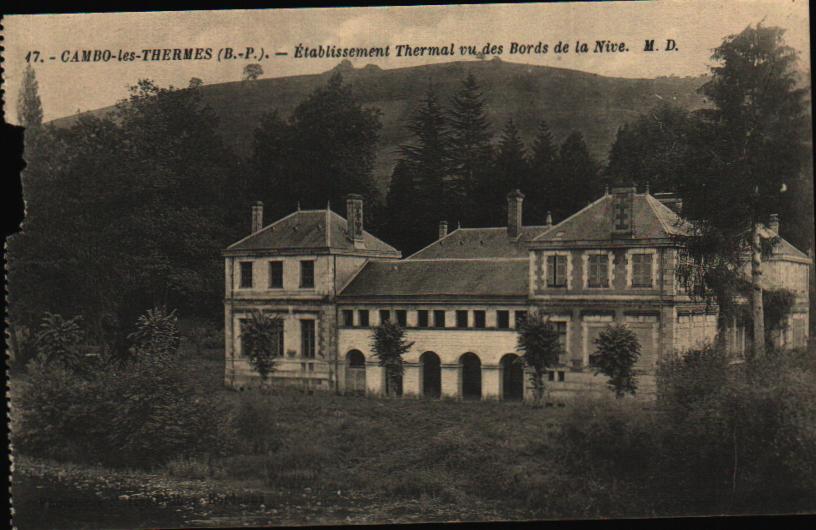 Cartes postales anciennes > CARTES POSTALES > carte postale ancienne > cartes-postales-ancienne.com Nouvelle aquitaine Cambo Les Bains