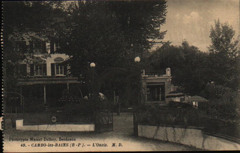 Cartes postales anciennes > CARTES POSTALES > carte postale ancienne > cartes-postales-ancienne.com Nouvelle aquitaine Cambo Les Bains