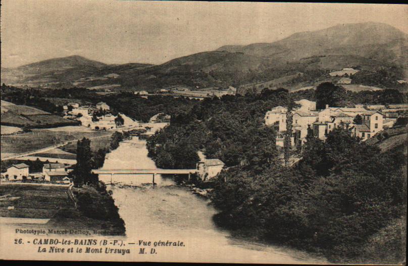 Cartes postales anciennes > CARTES POSTALES > carte postale ancienne > cartes-postales-ancienne.com Nouvelle aquitaine Cambo Les Bains