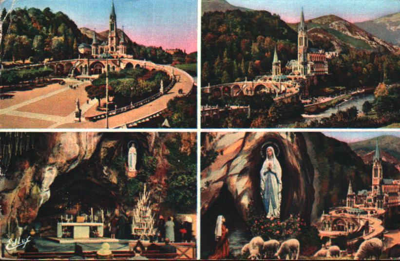 Cartes postales anciennes > CARTES POSTALES > carte postale ancienne > cartes-postales-ancienne.com Hautes pyrenees  Lourdes