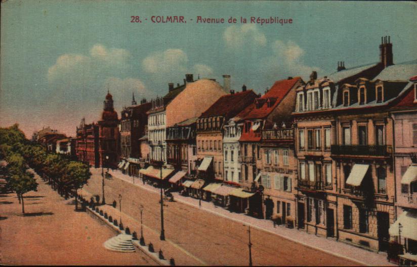 Cartes postales anciennes > CARTES POSTALES > carte postale ancienne > cartes-postales-ancienne.com Grand est Haut rhin Colmar