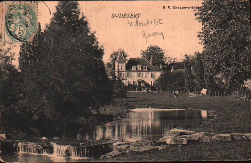 Cartes postales anciennes > CARTES POSTALES > carte postale ancienne > cartes-postales-ancienne.com Saone et loire  Saint Desert