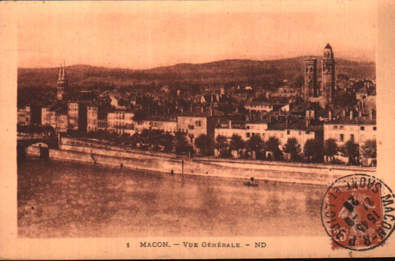 Cartes postales anciennes > CARTES POSTALES > carte postale ancienne > cartes-postales-ancienne.com Saone et loire  Macon