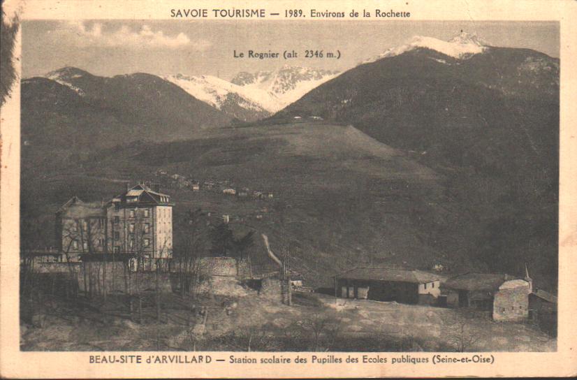 Cartes postales anciennes > CARTES POSTALES > carte postale ancienne > cartes-postales-ancienne.com Auvergne rhone alpes Savoie Arvillard